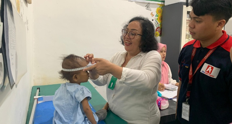 Peduli Gizi, Alfamidi Salurkan Ratusan Ribu Telur Tekan Stunting