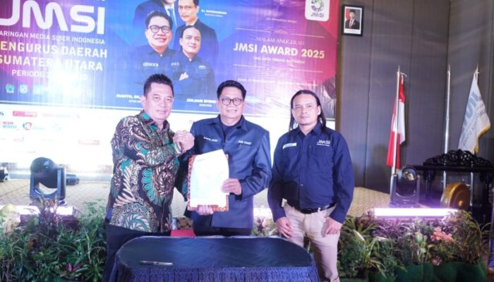 JMSI Sumut Resmi Jalin MoU Dengan Media Indonesia Raya (MIRA)