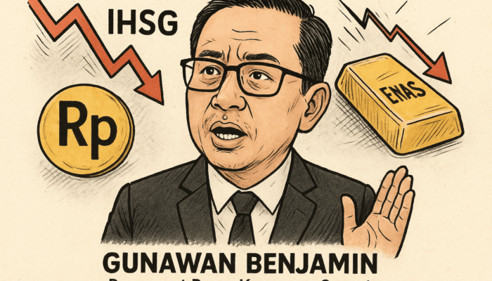 Tekanan Pada Rupiah Dan Harga Emas Berlanjut, IHSG Terkoreksi