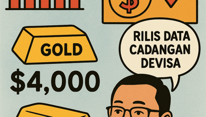 Pasar Menanti Rilis Data Cadangan Devisa, Rupiah Melemah