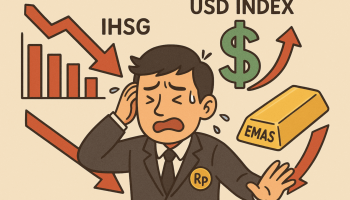 USD Index Menguat, Picu Tekanan Pada Rupiah, IHSG, Dan Harga Emas