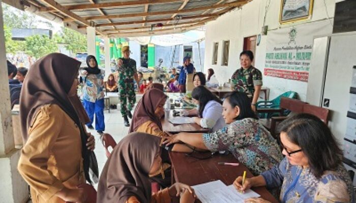 Kesdam I/BB Lakukan Visitasi Kesehatan Di Lima Panti Asuhan Binaan Kodam I/BB