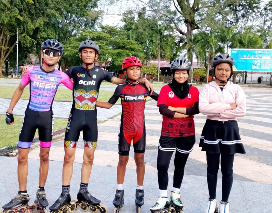 Atlet Sepatu Roda Langsa Matangkan Persiapan Menuju Pra Pora