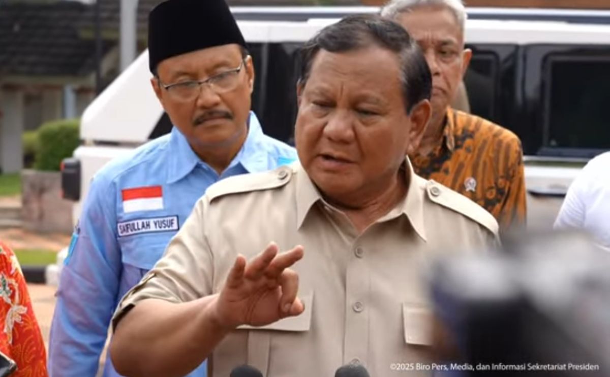 Soal Status Darurat Bencana Nasional Sumatera, Prabowo: Kita Terus Monitor, Nanti Dinilai