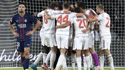 10 Pemain Bayern Bungkam PSG