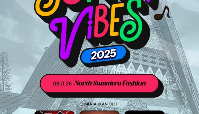 Sumut Vibes 2025 Kembali Hadir Sabtu Malam, Ada Fashion Etnik Band & Tribute Michael Jackson
