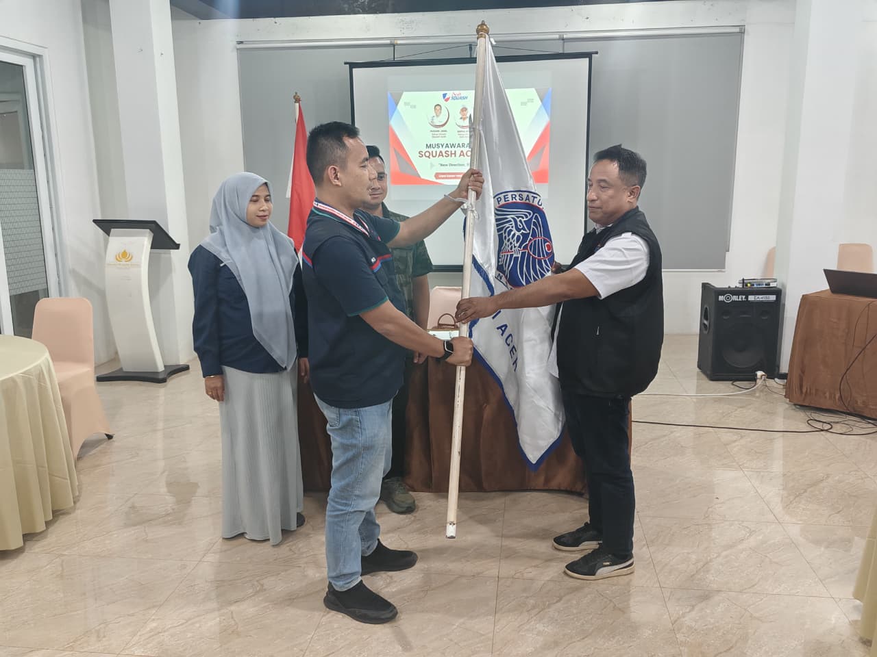 Terpilih Aklamasi, Husaini Jamil Pimpin Pengprov Squash Aceh