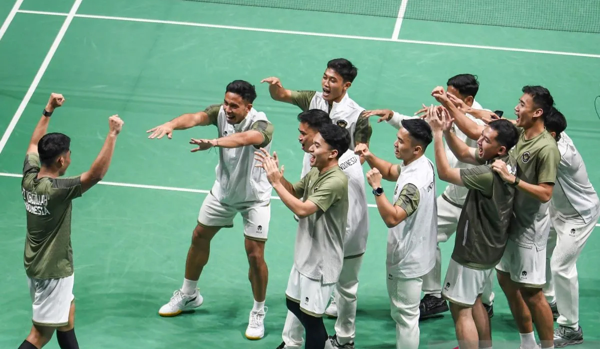 Medali Emas Beregu Putra Motivasi Pebulutangkis Muda