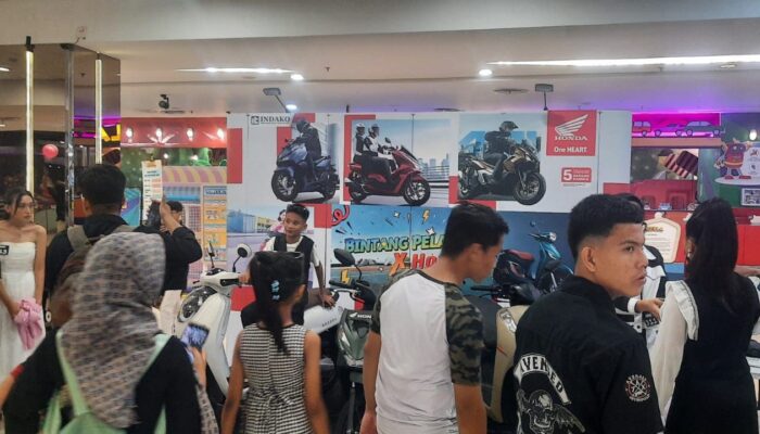 Antusias Sambut Bintang Pelajar X Honda