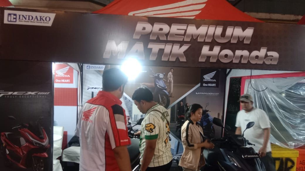 Premium Matic Honda Semarakkan Medan Mall