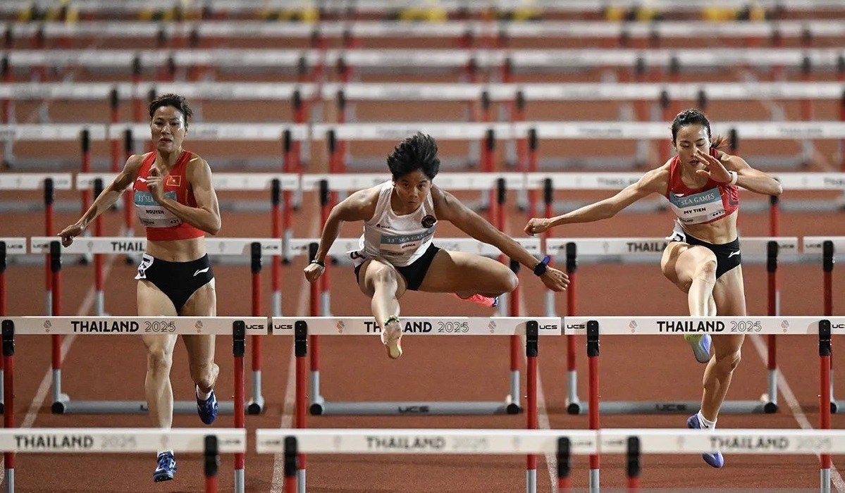 Indonesia Dominasi 100 M Lari Gawang Putri