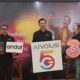 Executive Vice President (EVP) Head of Circle Sumatera Indosat Ooredoo Hutchison, Agus Sulistio, didampingi VP Head Branding & Marketing Communication Sumatera Sembodo Budiharto serta VP Head of Technology Sumatera Irvan Kurniawan, dalam acara media update persiapan menyambut libur Natal 2025 dan Tahun Baru 2026.