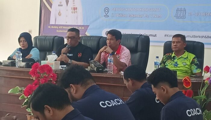 KONI Sumut Anggap Penting Pelatihan Pelatih Fisik