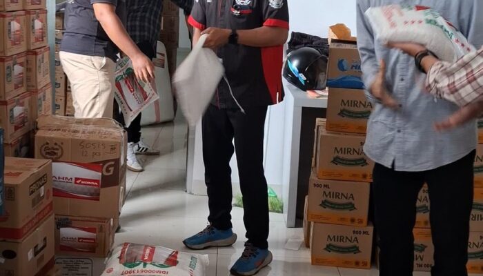 Sumut Honda Bikers Aksi Peduli Korban Banjir