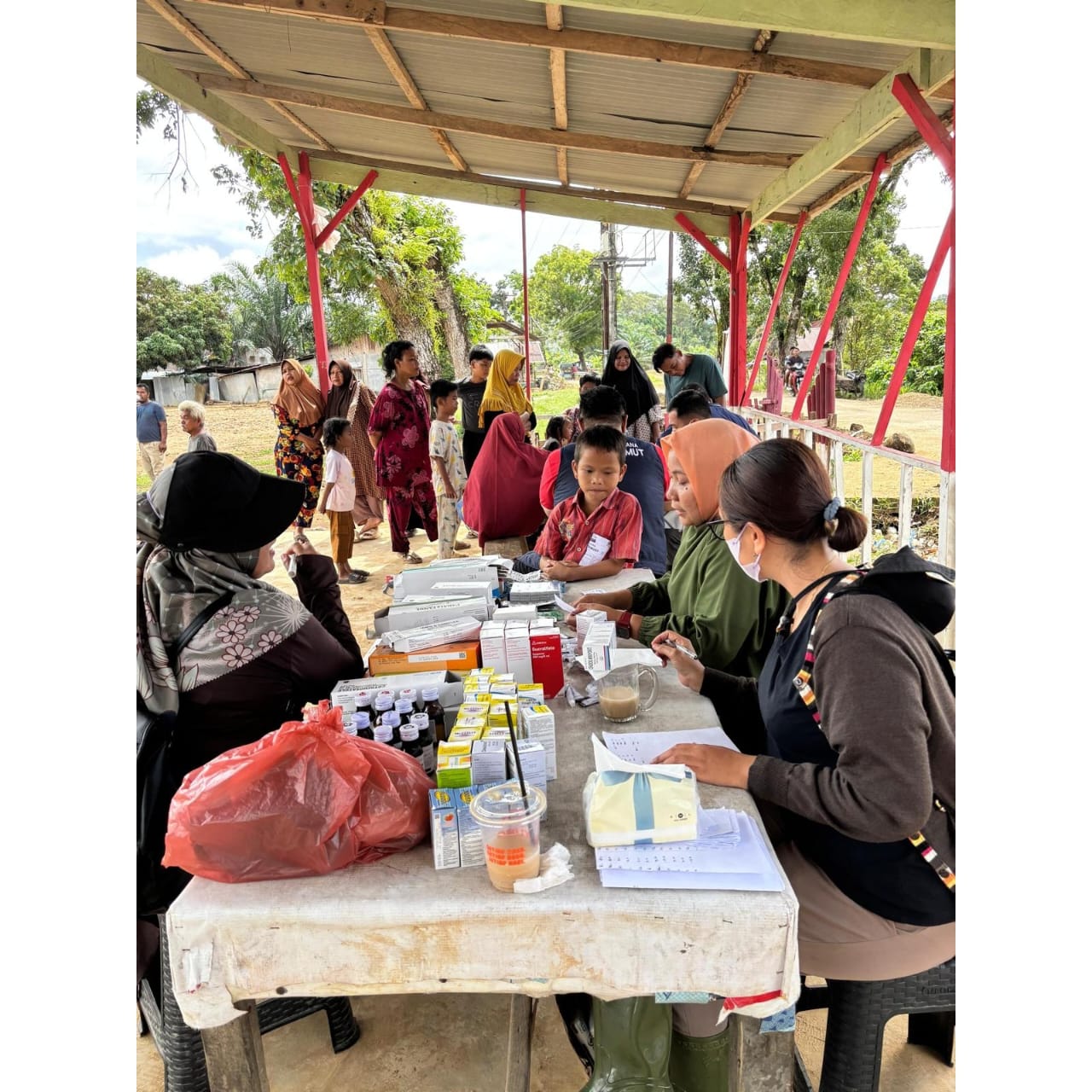 Desa Hutanabolon, Kec. Tukka, Tapteng. Jumat pagi ini