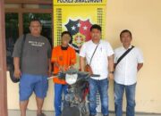 Polsek Perdagangan Tangkap Pencuri Honda Revo Di Teras Rumah