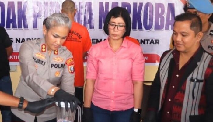 Kapolres Pematangsiantar Musnahkan 42,25 Gram Sabu