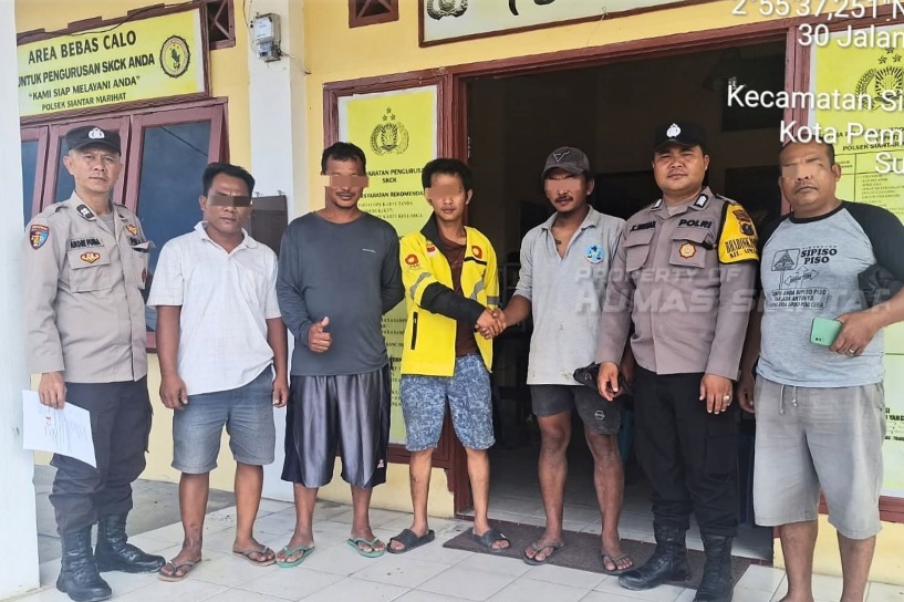 Polsek Siantar Marihat Selesaikan Penganiayaan Lewat Problem Solving