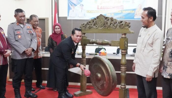 Bupati Launching Rencana Aksi Penanggulangan TBC Padanglawas 2025-2029