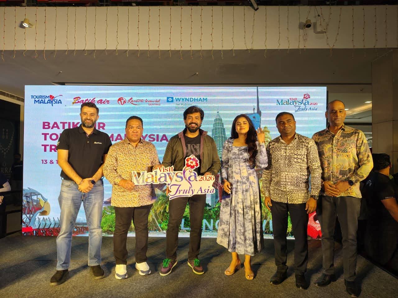 Batik Air bersama Tourism Malaysia Chennai Gelar Mall Activation