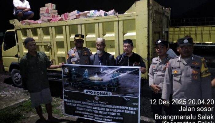 Warga Muslim Pakpak Bharat Kirim Bantuan Korban Banjir Aceh Tamiang