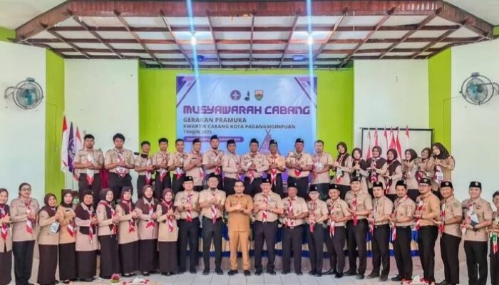 Ibnu Hajar Kembali Pimpin Kwarcab Pramuka Padangsidimpuan, Pemko Beri Apresiasi