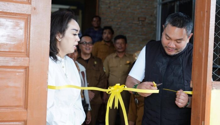 Bupati Pakpak Bharat Resmikan Rumah Produksi Tahu Sari Devi