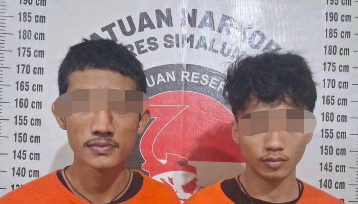 Dua Pelaku Narkoba Diamankan, Polres Simalungun Sita 4,86 Gram Sabu