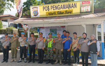 Kapolres Simalungun Cek Langsung Pemeriksaan Kesehatan Personel Pospam Dan Posyan