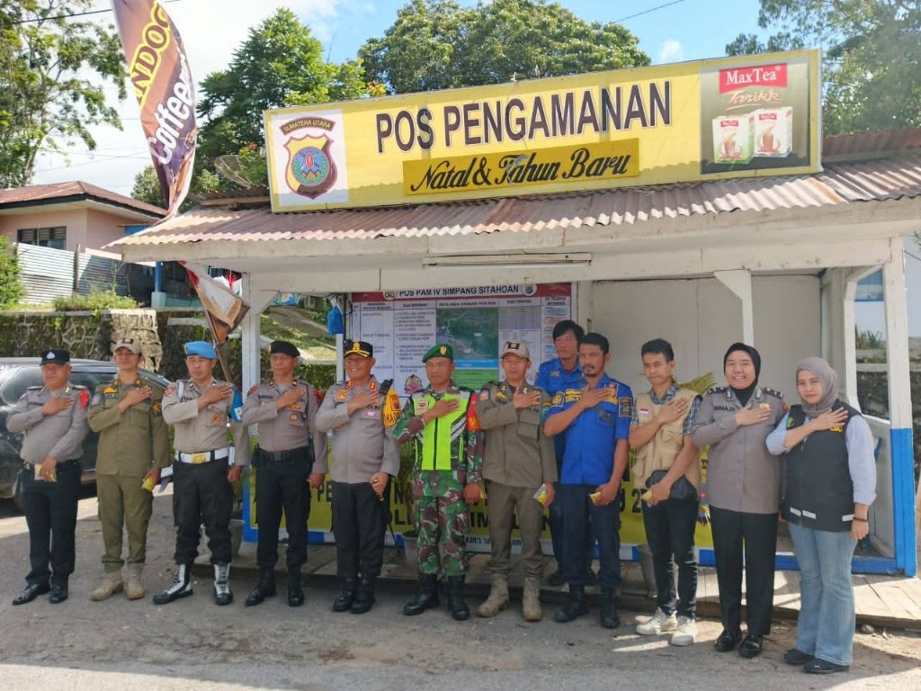 Kapolres Simalungun Cek Langsung Pemeriksaan Kesehatan Personel Pospam Dan Posyan