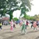 Pemkab Padanglawas Laksanakan Senam Rutin Masyarakatkan Olahraga
