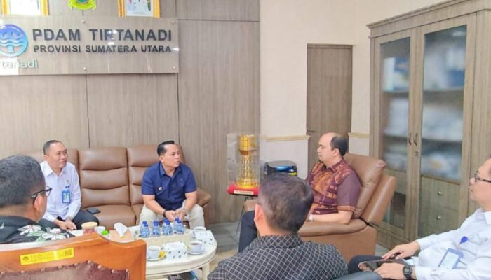 Bupati Padanglawas Kunjungi Tirtanadi Tindak Lanjut KSO