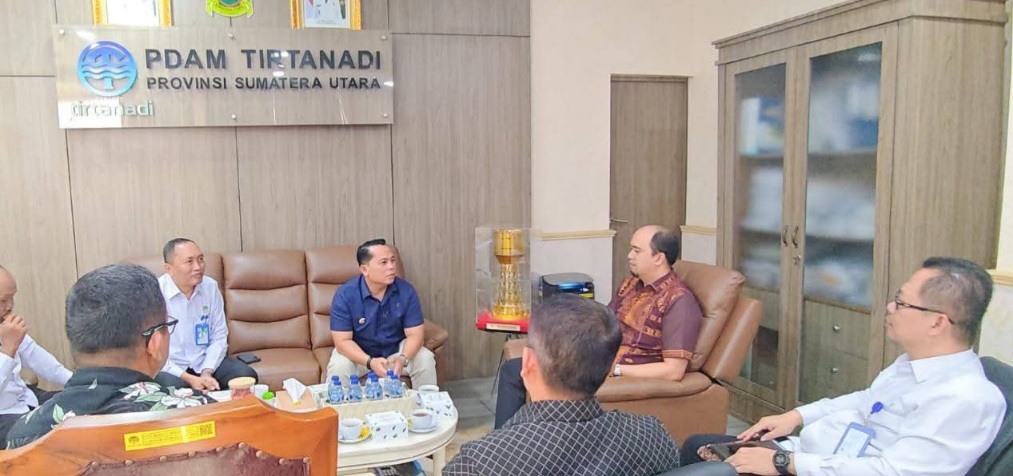Bupati Padanglawas Kunjungi Tirtanadi Tindak Lanjut KSO