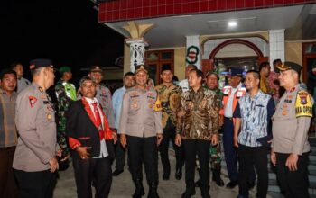 Kapolres Tebingtinggi Pastikan Ibadah Malam Natal Aman