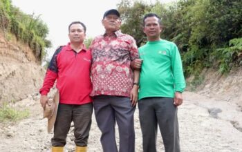 Bupati Dairi: Gorong-gorong Dipasang Senin Di Jalan Longsor Parbuluan