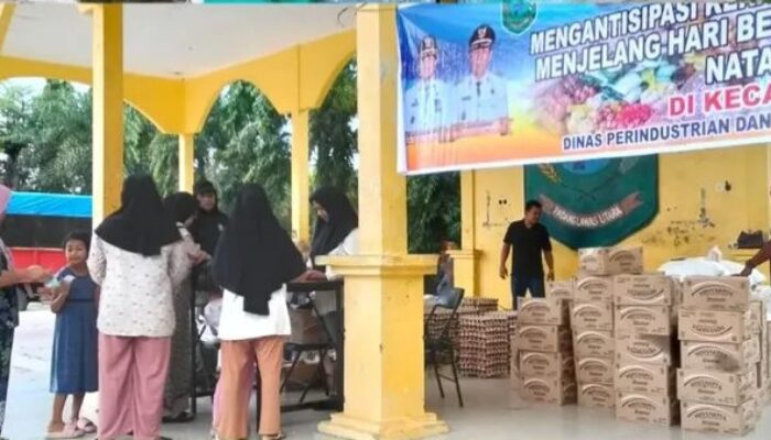 Pemkab Paluta Gelar Pasar Murah Antisipasi Naik Harga