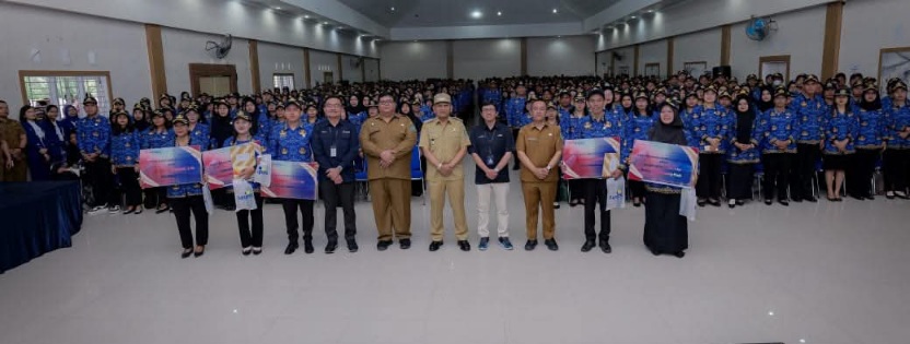 820 PPPK Paruh Waktu Simalungun Terima SK Pengangkatan