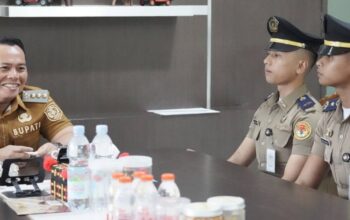 Bupati Padanglawas Terima Kunjungan Praja IPDN Asal Daerah