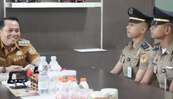 Bupati Padanglawas Terima Kunjungan Praja IPDN Asal Daerah