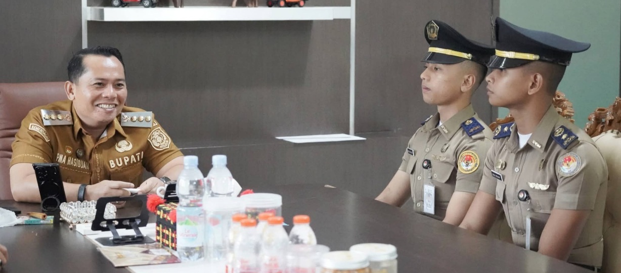 Bupati Padanglawas Terima Kunjungan Praja IPDN Asal Daerah