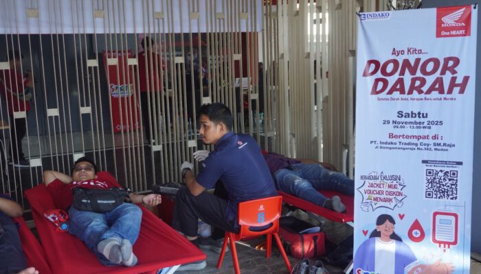Indako Satukan Hati Lewat Donor Darah