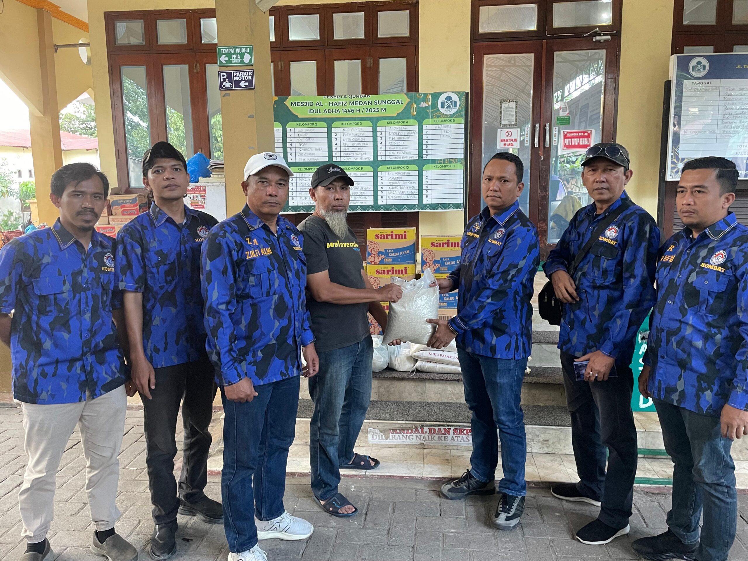 KOMBAT Berbuat Untuk Korban Banjir Medan