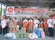Buka Posko Peduli Banjir, PKS Banda Aceh Salurkan Bantuan Untuk Warga