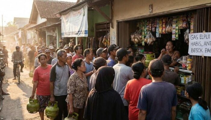 Pasokan Tersendat Pascabanjir, Gas Melon Dan Pertalite Langka Di Binjai