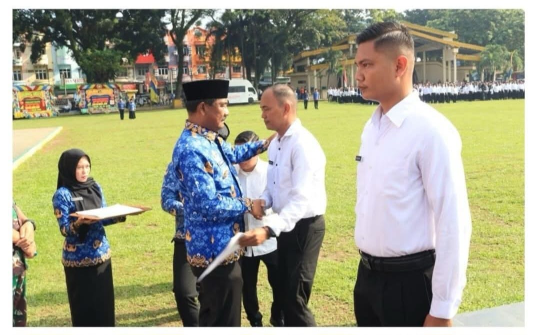 HUT Kke-54 KORPRI ke-54, Wali Kota Binjai Kukuhkan 2.330 PPPK Paruh Waktu