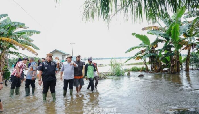 Banjir Masih Bertahan Di Batubara, Warga Diingatkan Untuk Tetap Siaga