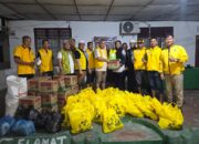 DPD Golkar Asahan Tanggap Bencana Salurkan Bantuan