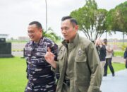 Dankodaeral I Sambut Kedatangan Menko Dan Pangkogabwilhan Dalam Rangka Penanggulan Bencana Di Sumut