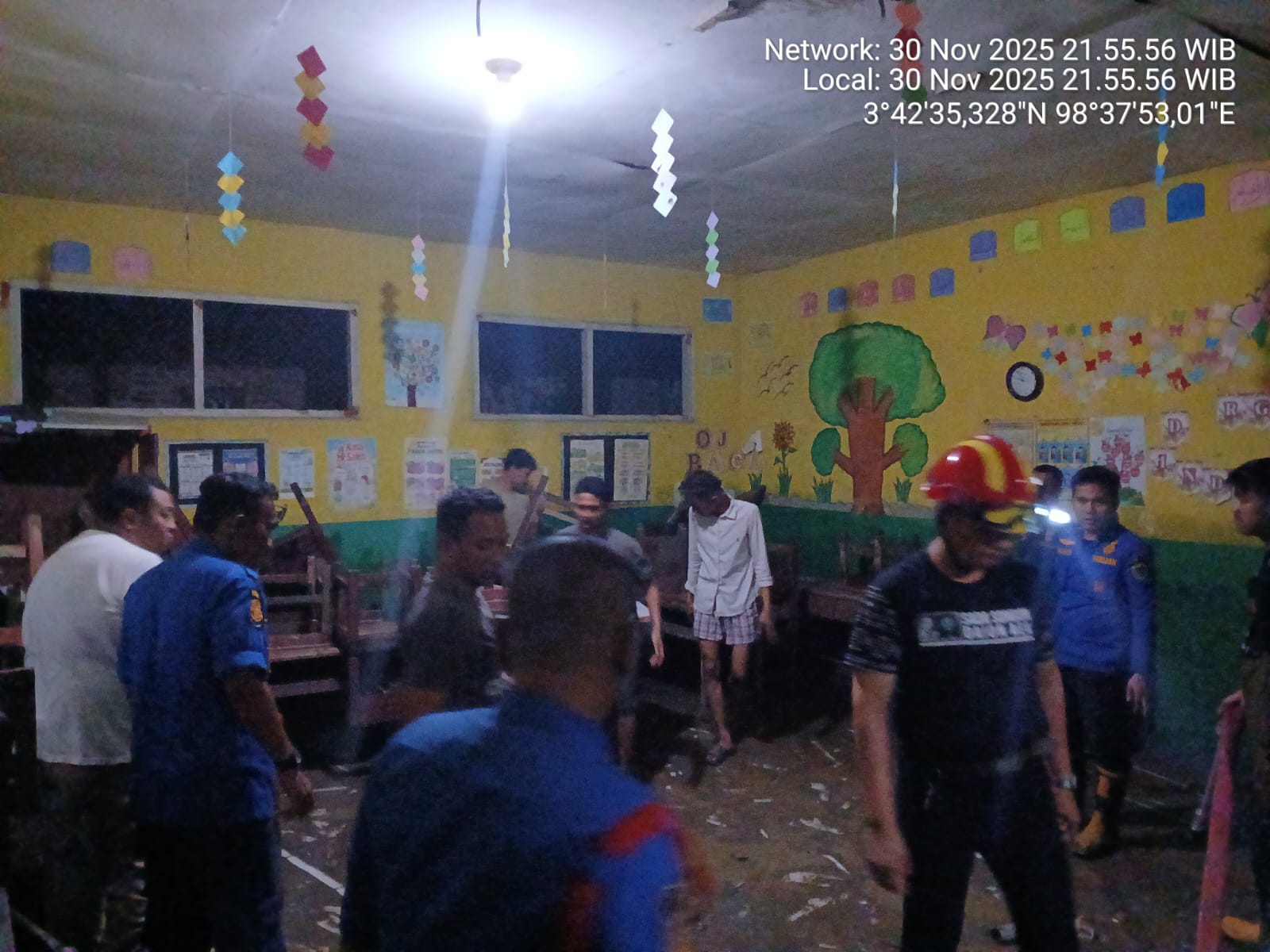 Pasca Banjir Besar Di Medan Marelan, Warga Mulai Pulang