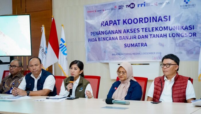 90 Persen Telekomunikasi Di Wilayah Bencana Sumut Telah Pulih